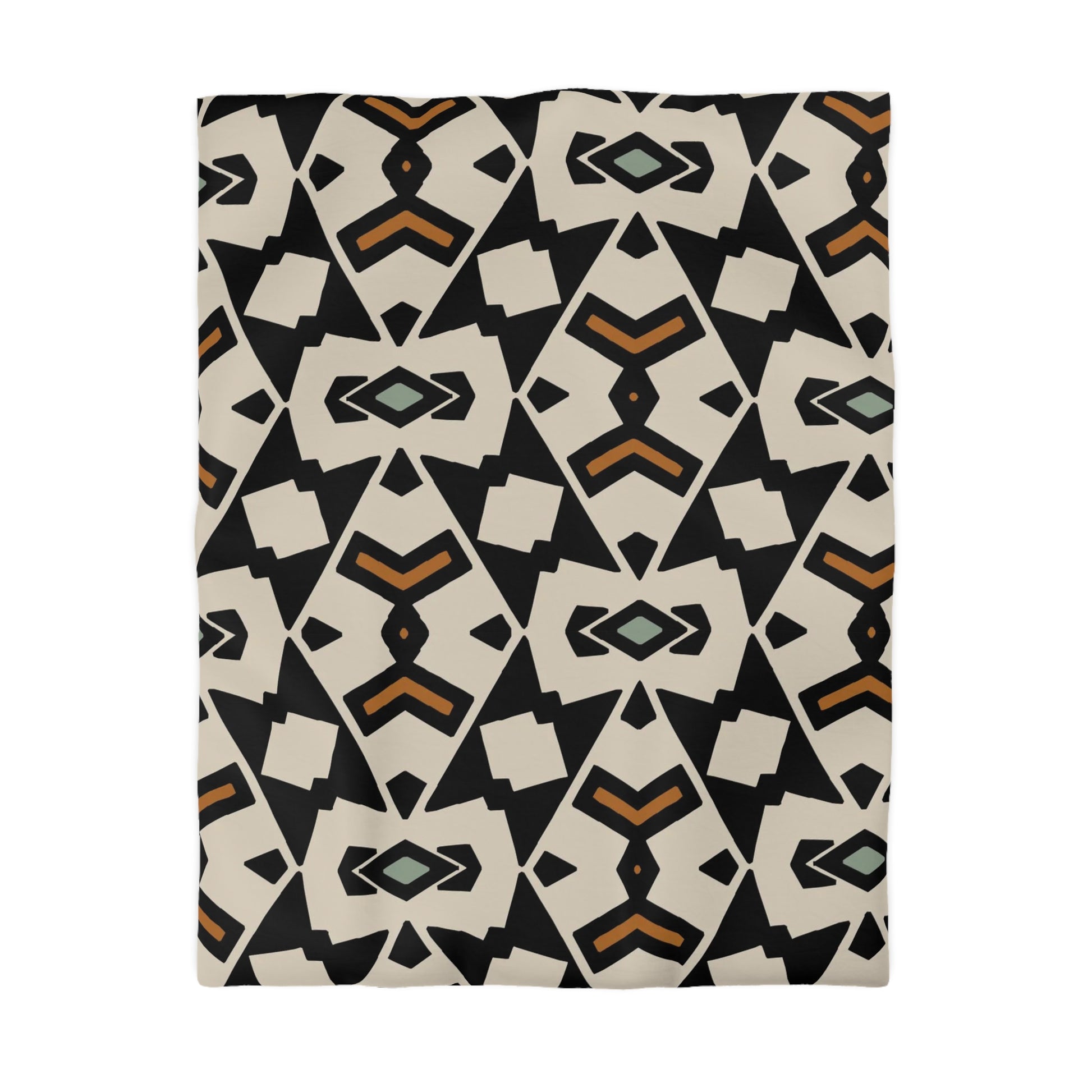 Ethnic Geometric Tribal Duvet Cover