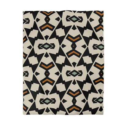 Ethnic Geometric Tribal Duvet Cover