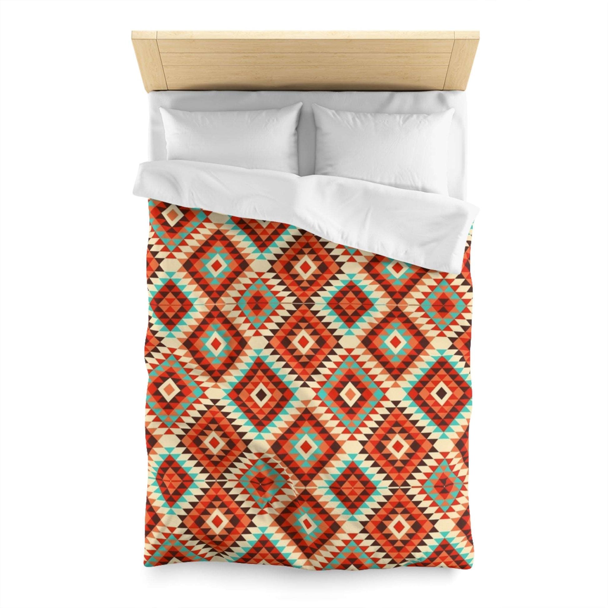 Aztec Geometric Duvet Cover