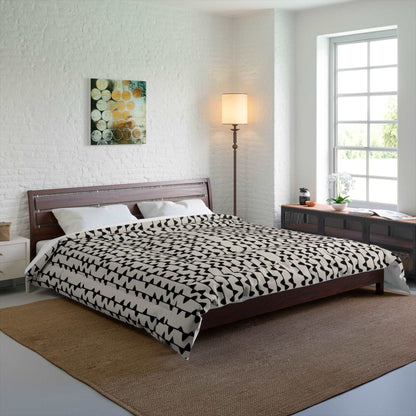 Aztec Print Microfiber Polyester Comforter - Southwestern Inspired Global Chic Bedroom Furniture