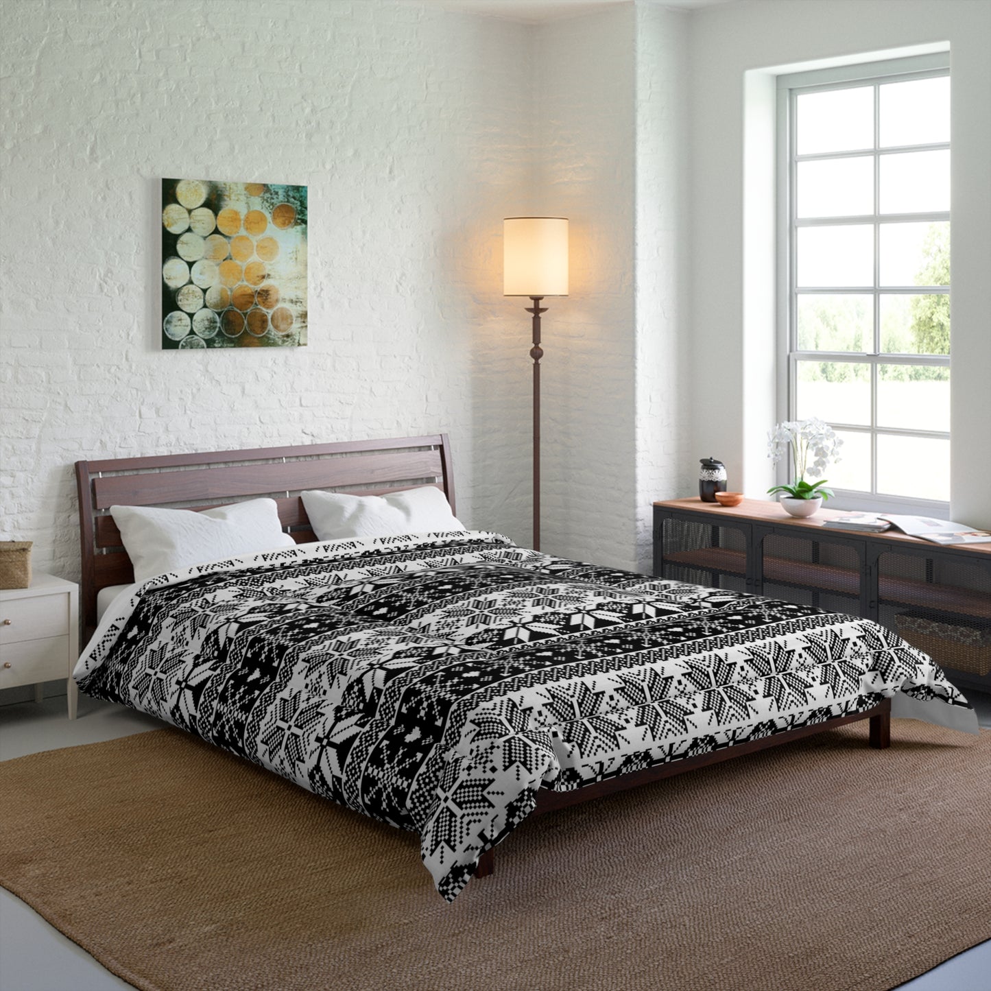 Winter Fair Isle Comforter