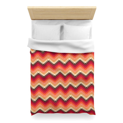 Native American Tribal Flat Pattern Duvet Cover