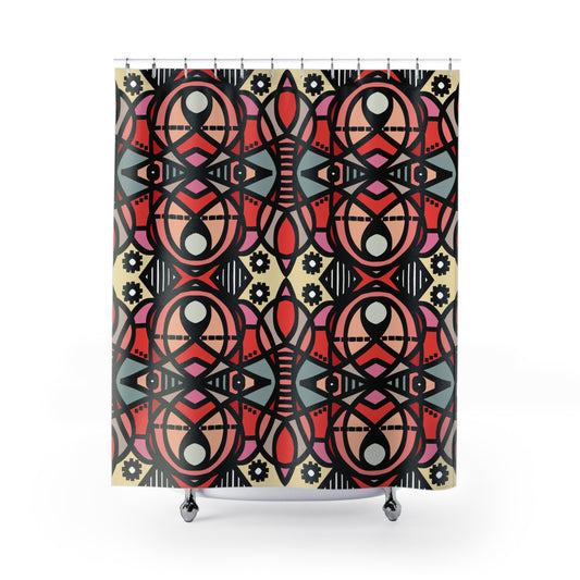 Ethnic African Pattern Shower Curtain