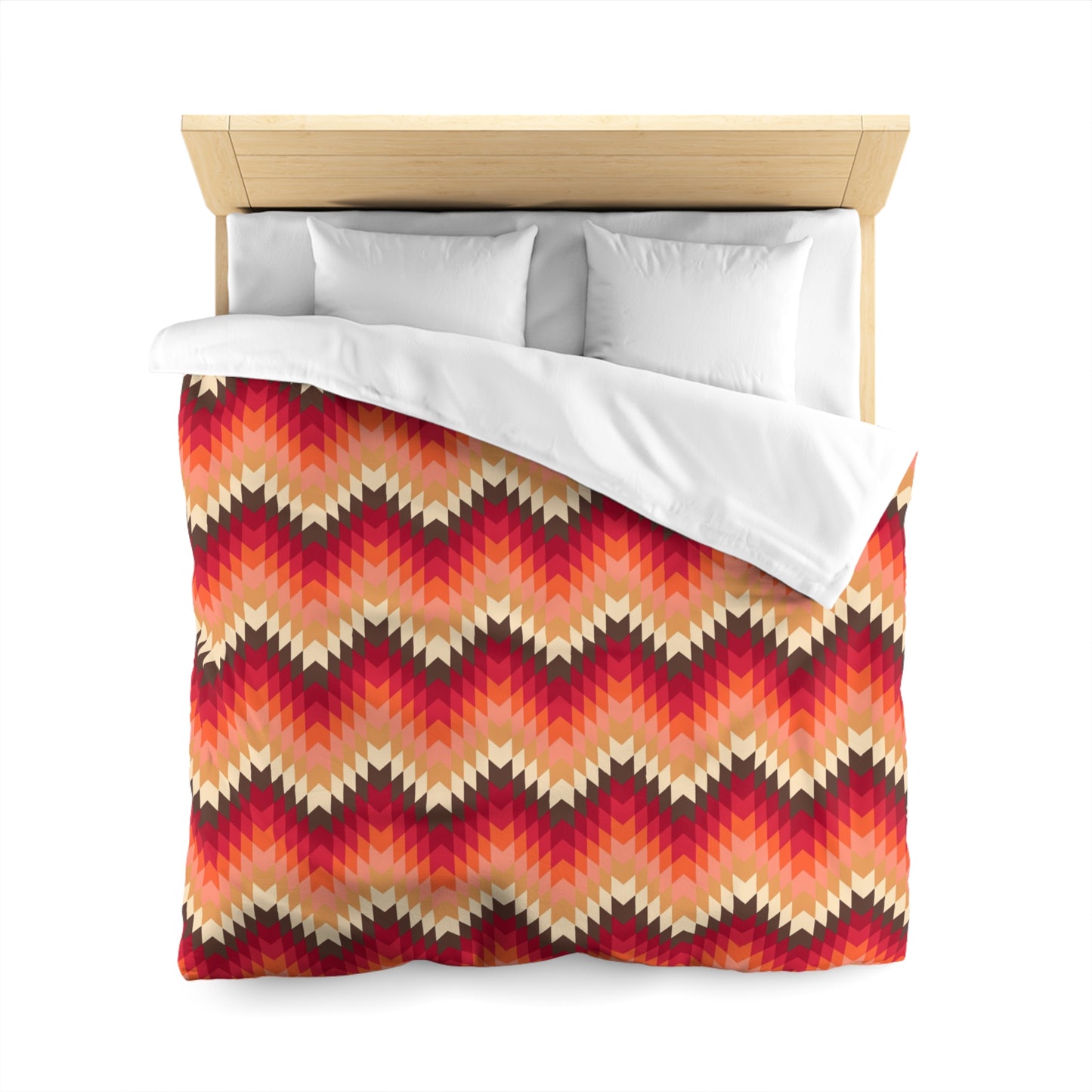 Native American Tribal Flat Pattern Duvet Cover