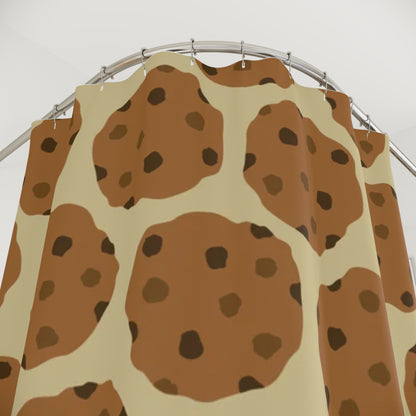 Cookie Pattern Shower Curtain