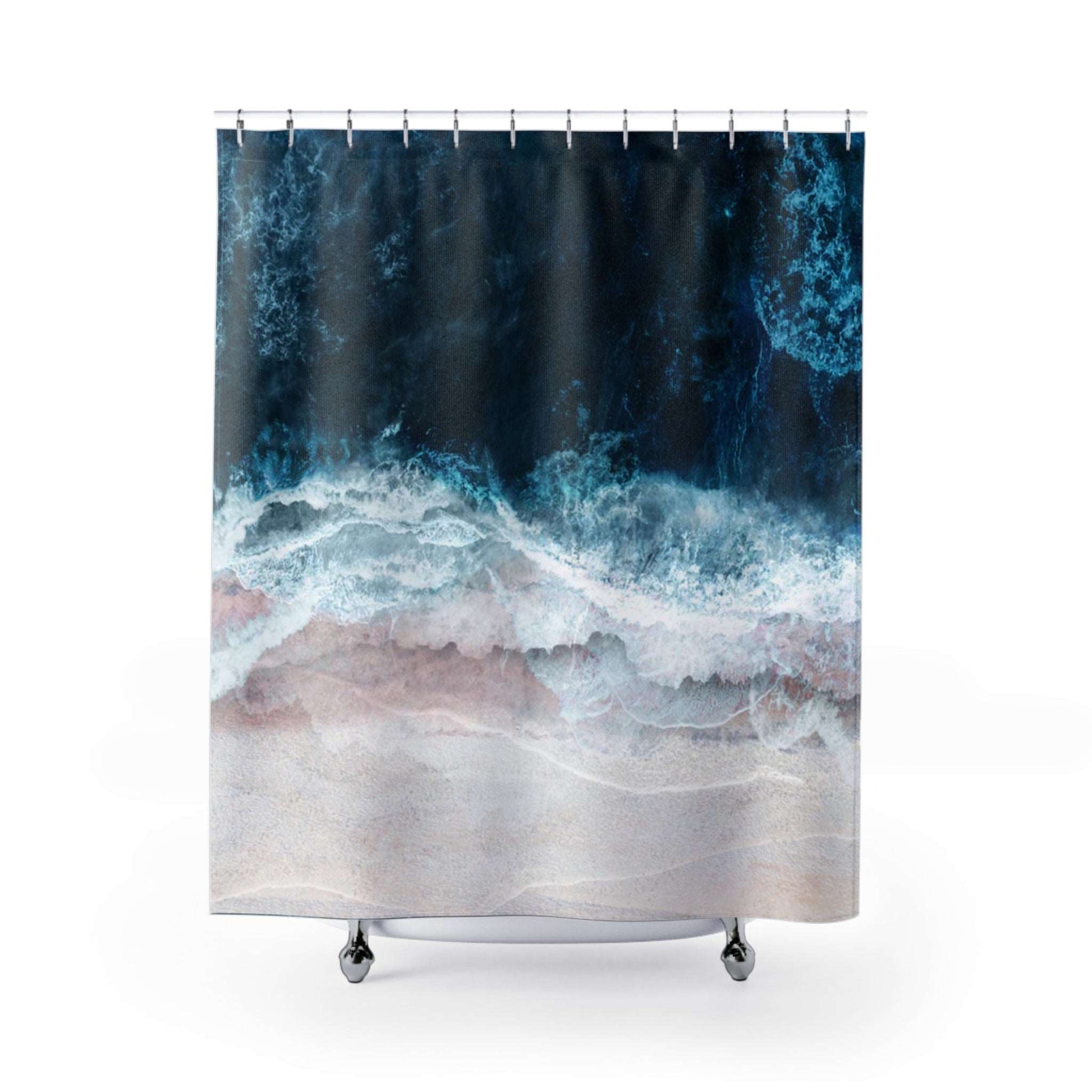 Blue Sea Shower Curtain