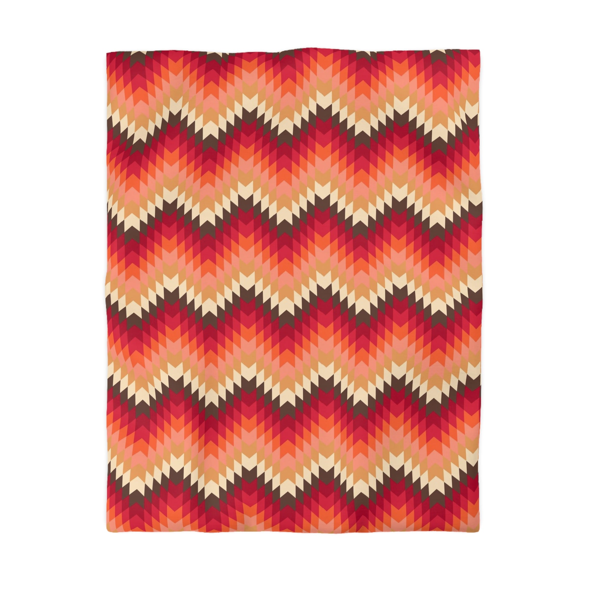 Native American Tribal Flat Pattern Duvet Cover