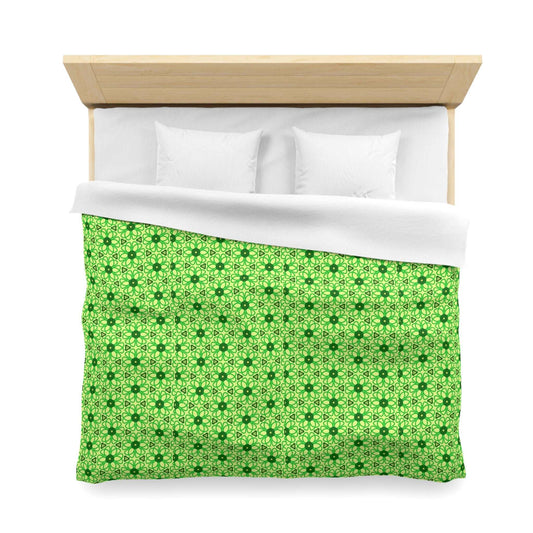 Celtic Flora Bedding - Traditional Celtic Floral Pattern, Nature-Inspired Duvet Cover