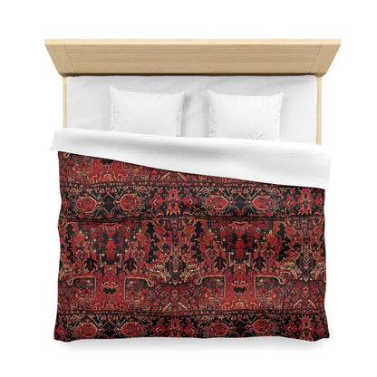 Vintage Persian Style Pomegranate Microfiber Duvet Cover