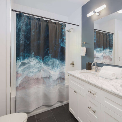 Blue Sea Shower Curtain