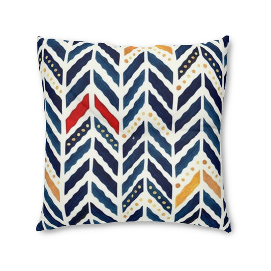 Square Floor Pillow, Arrow Pattern