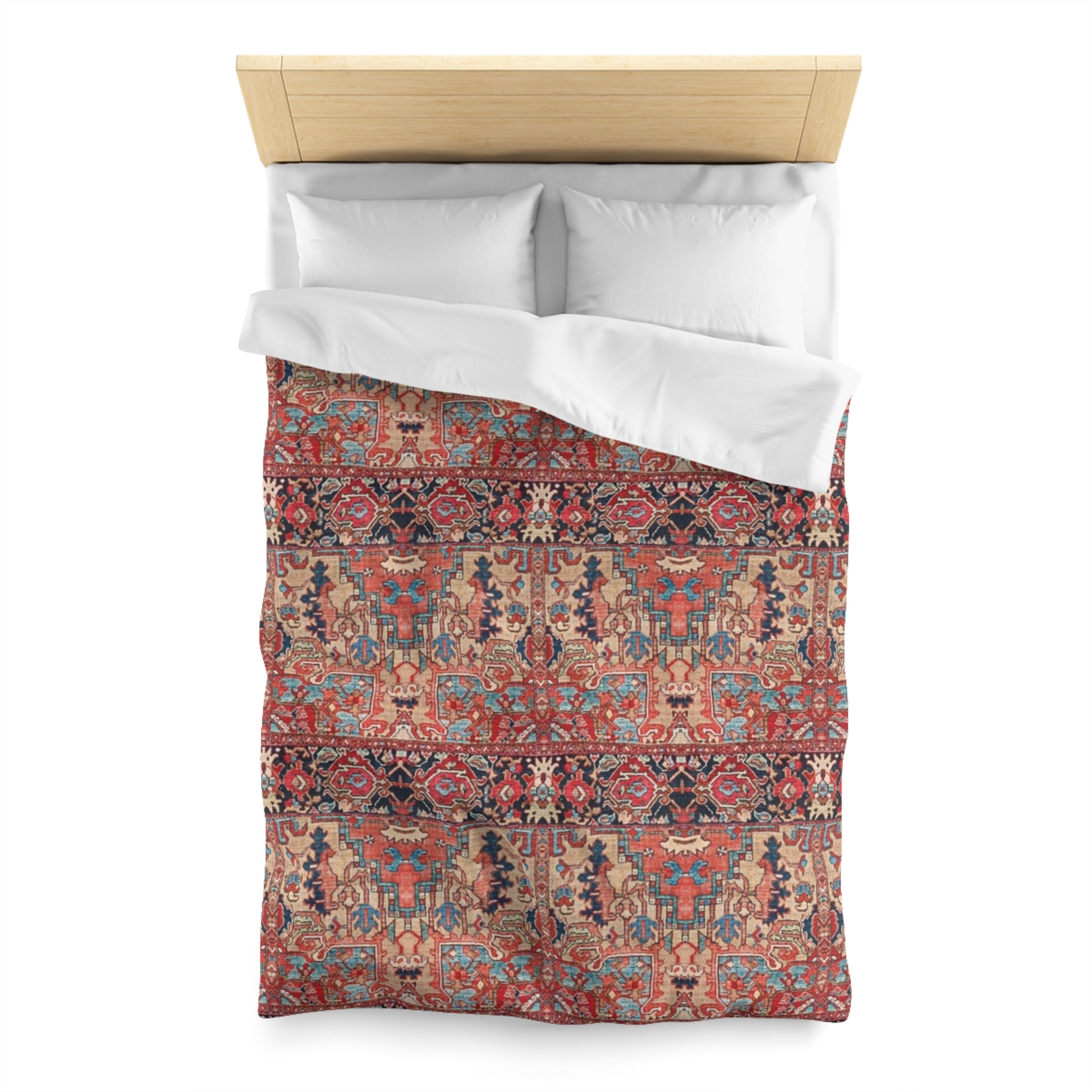 Silk Road Persian Tile Print Duvet Cover