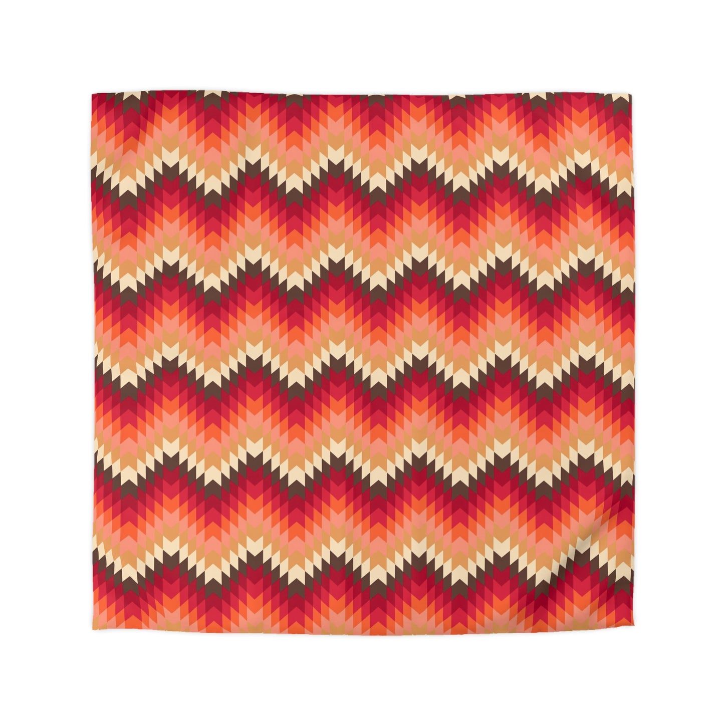 Native American Tribal Flat Pattern Duvet Cover