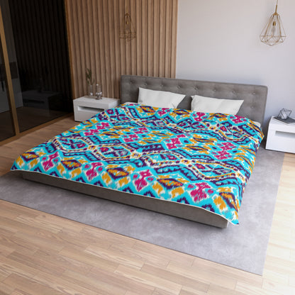 Ethnic Aztec Ikat Design Duvet Cover