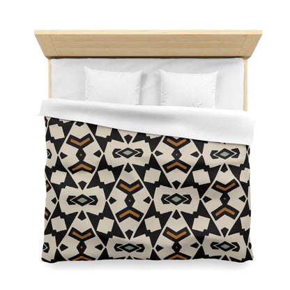 Ethnic Geometric Tribal Duvet Cover