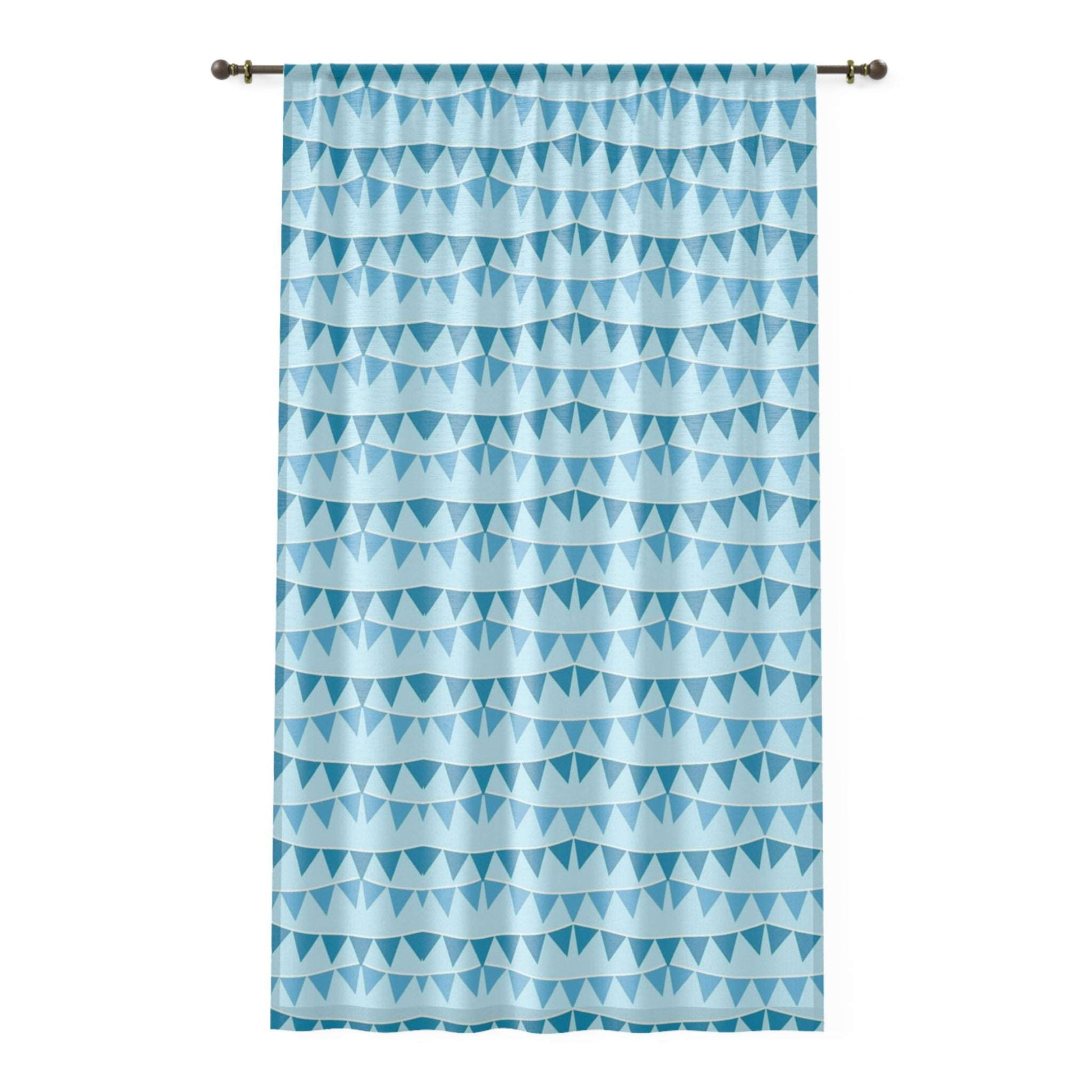 Celebration Theme Baby Boy Window Curtain - Cute Nursery Accessories