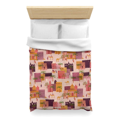 Bohemian Moroccan Morning Duvet Cover - Colorful Marrakech-Style Bedroom Decor