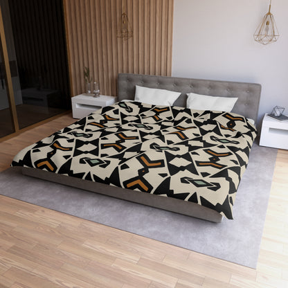 Ethnic Geometric Tribal Duvet Cover