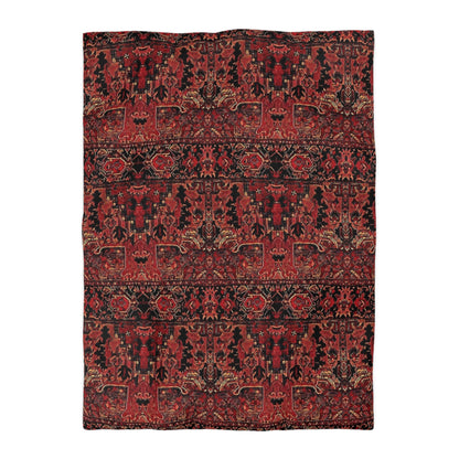 Vintage Persian Style Pomegranate Microfiber Duvet Cover