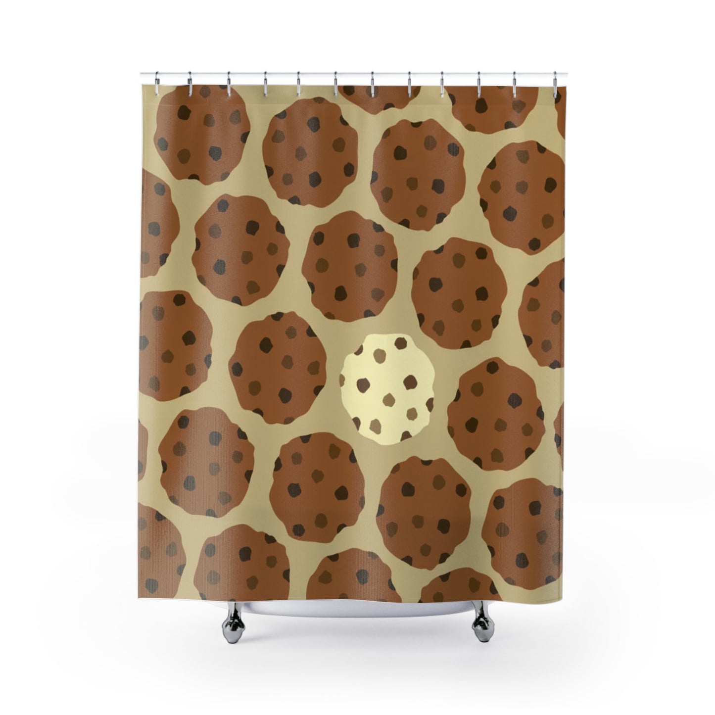 Cookie Pattern Shower Curtain