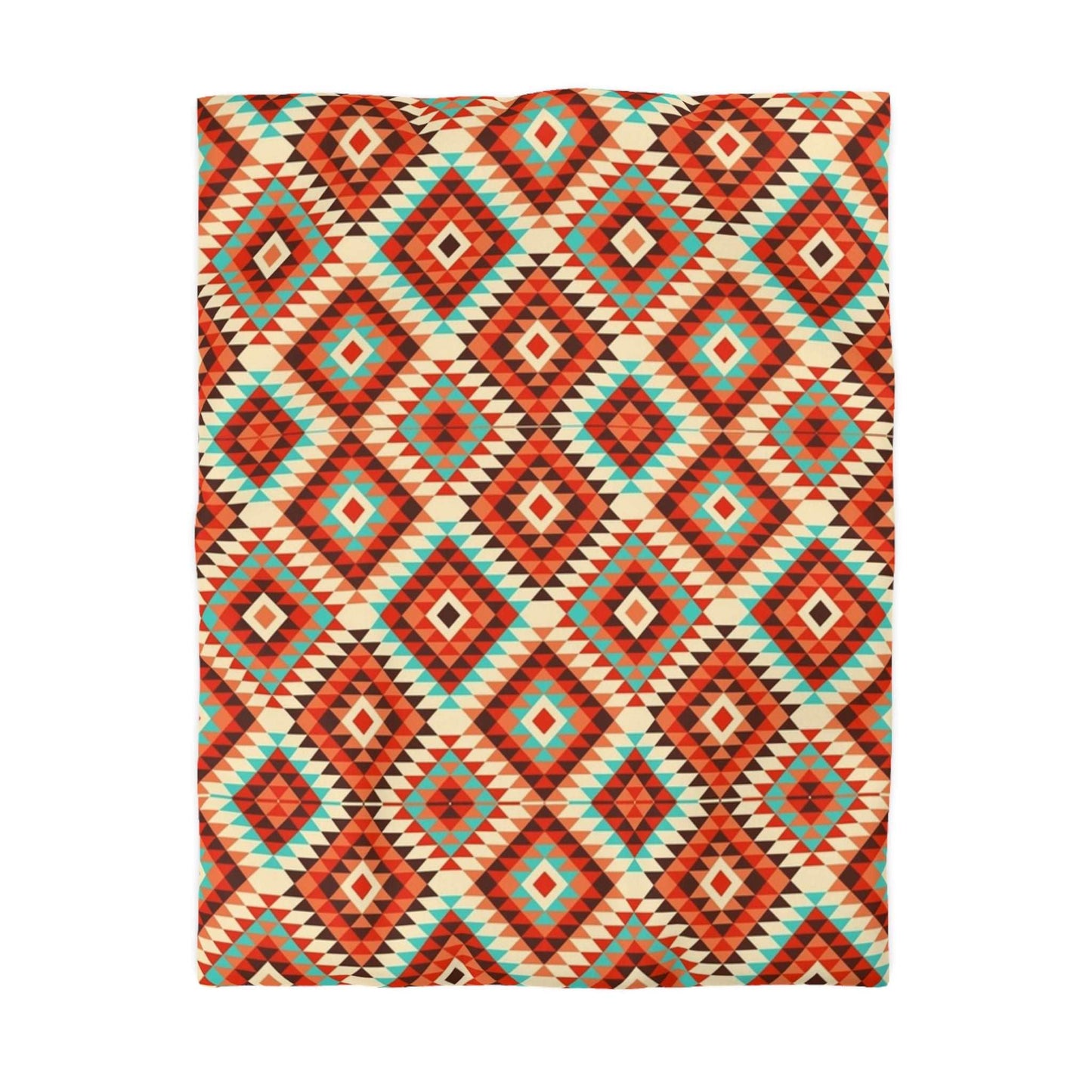 Aztec Geometric Duvet Cover