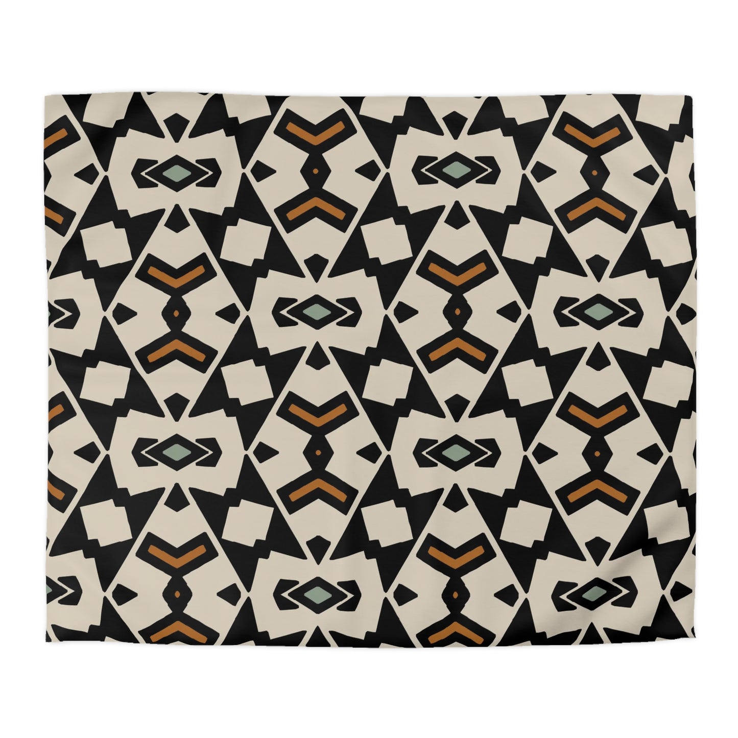 Ethnic Geometric Tribal Duvet Cover