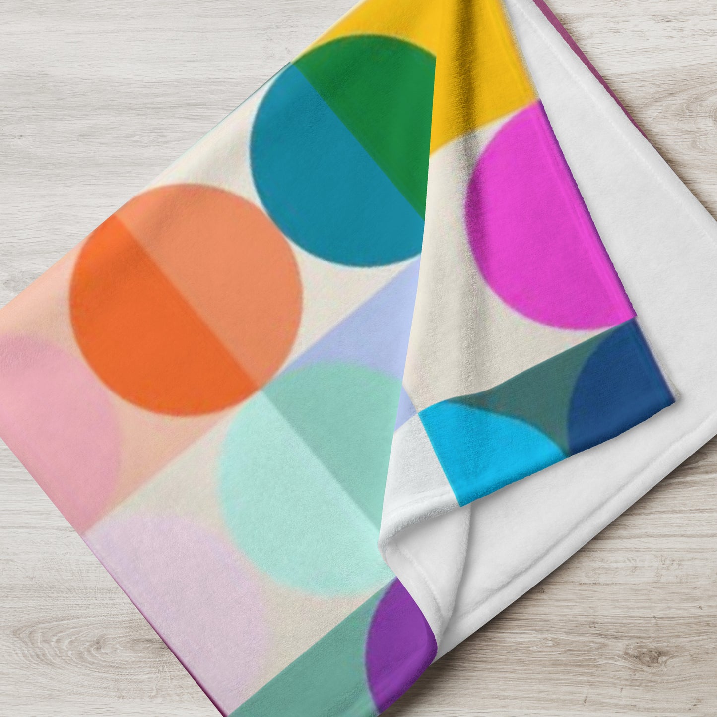 Confetti Checkerboard Throw Blanket 