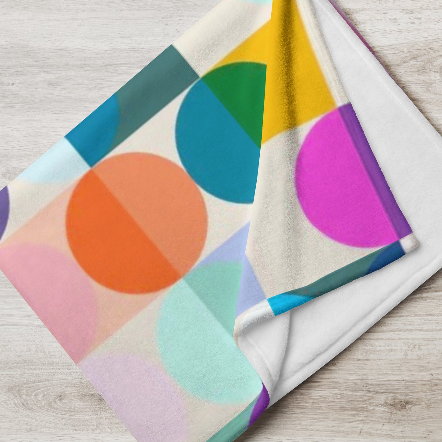 Confetti Checkerboard Throw Blanket 